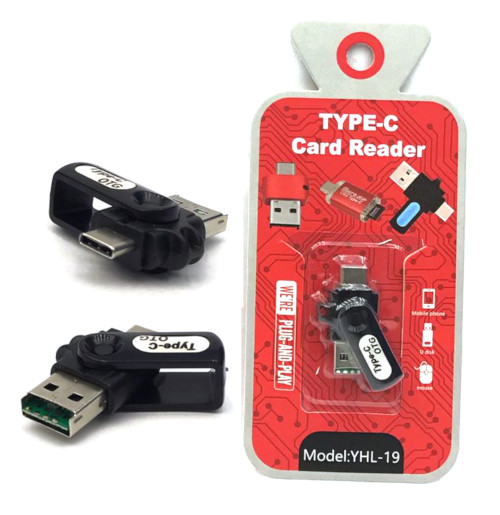 Type C OTG Card Reader YHL-19